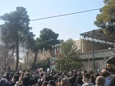 Iran protesti &scaron;tudentov