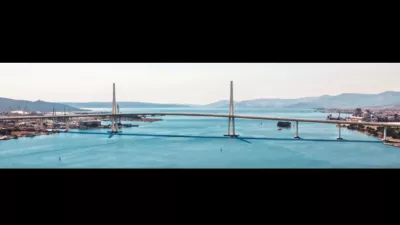 Takole bo videti most nad Kaštelanskim zalivom. Prikaz: Studio 3LHD