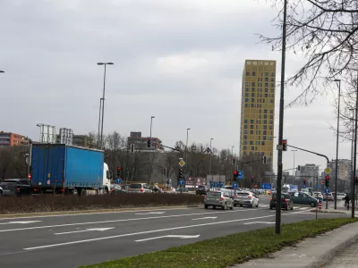 24.2.2026 - Lokacija za stolpnico - Stolpnica Sever celov&scaron;ka cestaFoto: Luka Cjuha