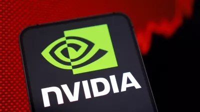 FILE PHOTO: Nvidia logo and rising stock graph are seen in this illustration created on August 27, 2025. REUTERS/Dado Ruvic/Illustration/File Photo