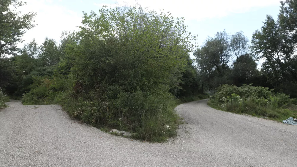 24.07.2025 - Snebersko nabrežje - Protipoplavni nasip - lokacijaFoto: Luka Cjuha