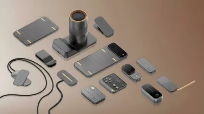 Tecnov koncept modularnega pametnega telefona.