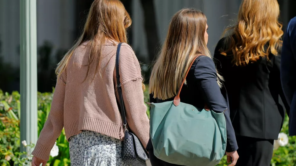 Plaintiff Kaley G.M. arrives to take the stand at a trial in a key test case accusing Meta and Google's YouTube of harming children's mental health through addictive social media platforms, in Los Angeles, California, U.S., February 25, 2026. REUTERS/Mike Blake