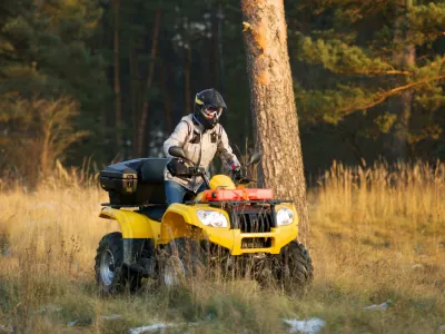 Vožnja po brezpotjih je pri nas prepovedana. F Reuters