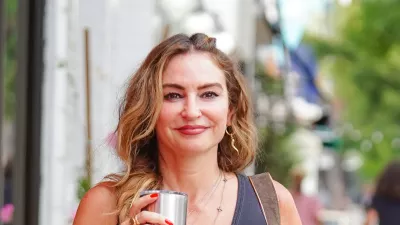 LOS ANGELES, CA - JULY 28: Drea de Matteo is seen on July 28, 2022 in Los Angeles, California. (Photo by JOCE/Bauer-Griffin/GC Images)