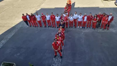 Rdeči križ Slovenije, humanitarna dejavnost, prostovoljci / Foto: Rdeči Križ Slovenije