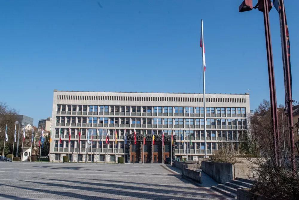 6.3.2026 - Trg republike - Parlament - lokacija za nov spomenik osamosvojitve.Foto: Lovro Milek
