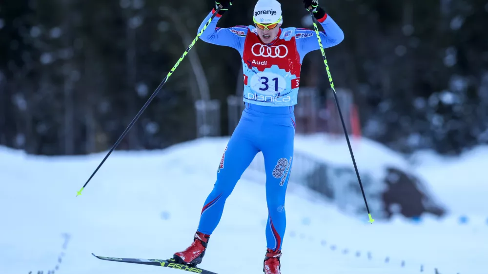 Miha &Scaron;imenc  - 23.12.2017 &ndash; Smučarski tek Planica &ndash; državno prvenstvo v teku na smučeh v sprintu v prosti tehniki na 1,4 km dolgi progi - tek na smučeh -  //FOTO: Jaka Gasar