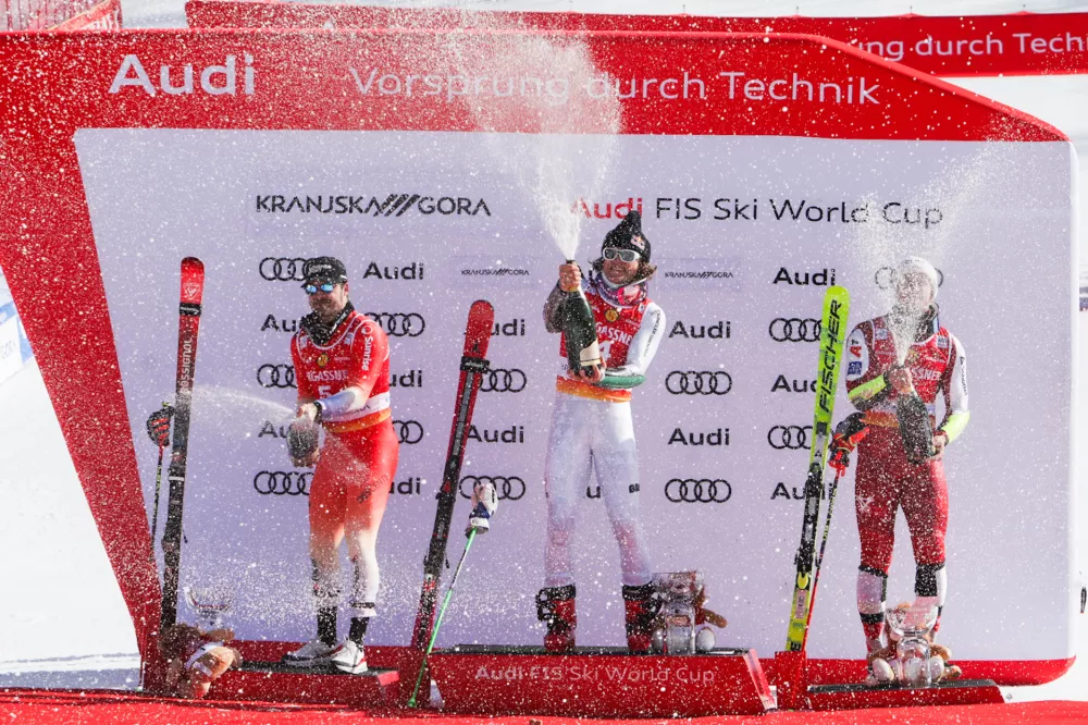 07.03.2026. - Lucas Pinheiro Braathen, - 65. Pokal Vitranc. Foto: Bojan Velikonja