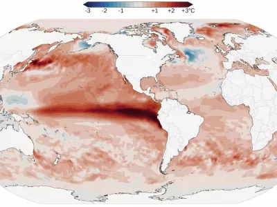 Napovedi kažejo, da bi se lahko avgusta poleti razvil super El Ni&ntilde;o. / Foto: Ecmwf