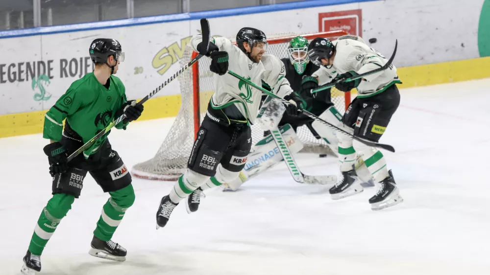 9.3.2026 - Hokej Olimpija - novinarska konferenca ljubljanskega kluba pred prvo tekmo četrtfinala končnice v ligi ICEHL. Foto: Luka Cjuha