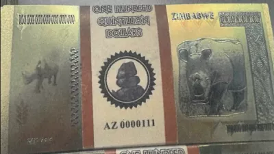 Bankovec za neverjetno vsoto / Foto: Švicarska Carina