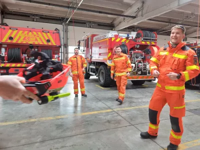 Javni zavod Zavod za gasilno in re&scaron;evalno službo Sežana, poklicna gasilska enota, Divača, Hrpelje-Kozina, Komen in Sežana, nočna imena, dnevna izmena / Foto: Nata&scaron;a Bucik Ozebek