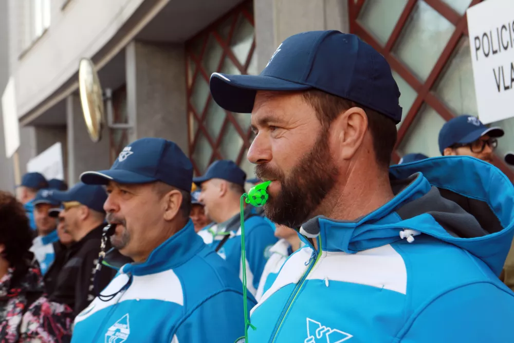 12.03.2026 - stavka policistovFoto: Tomaž Skale