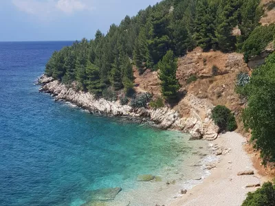 plaža, hrva&scaron;ka, morje