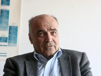 - 03.04.2018 - red. prof. dr. Bogomir Kovač, ekonomist - redni profesor na Ekonomski fakulteti v Ljubljani - //FOTO: Luka Cjuha.