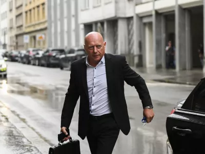 Franc Props09.09.2024 Redna seja vlade, na kateri bo ministrska ekipa razpravljala o novem predlogu kandidatke oziroma kandidata za evropskega komisarja, potem ko je od kandidature odstopil Tomaž Vesel; vlada, Gregorčičeva 20FOTO: Nik Erik Neubauer