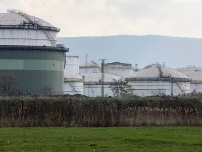 - 11.03.2026. - Skladi&scaron;ča nafte in tekočih goriv Sermin družbe Petrol.//FOTO: Bojan Velikonja