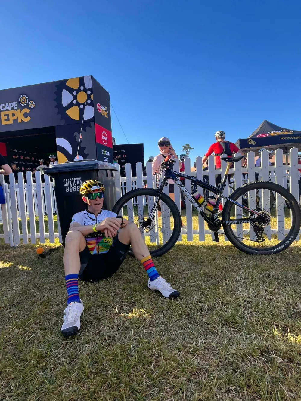 Peter Vesel na Cape Epic 2026. 