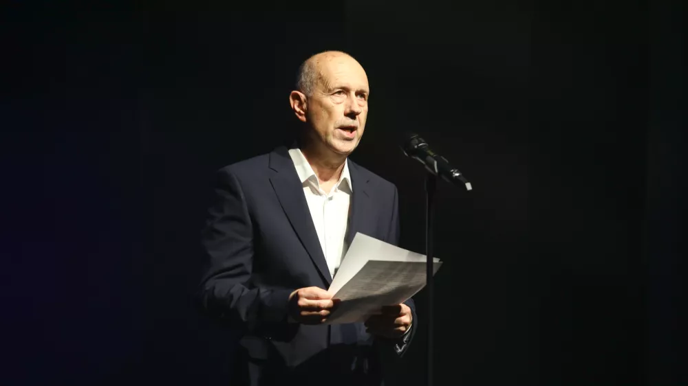 Bojan Petan, direktor družbe DNEVNIK MEDIJI, d.o.o.26.3.2026 - ZLATA NIT 2026, SLAVNOSTNA RAZGLASITEVFoto: Luka Cjuha