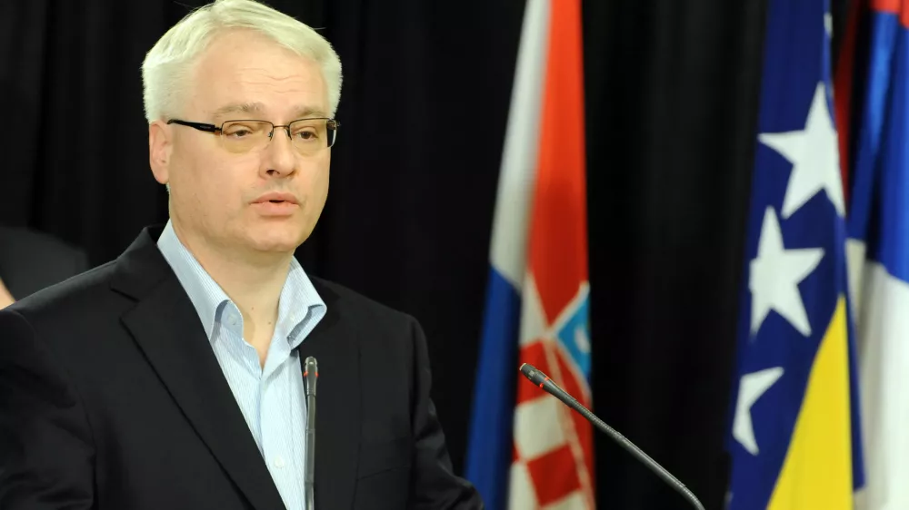 Nekdanji hrva&scaron;ki predsednik Ivo Josipović
