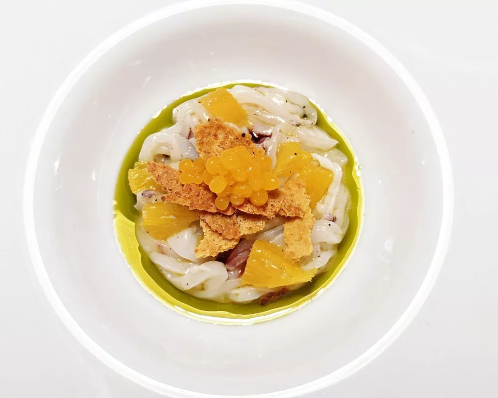 Lignji s pomarančo, Restavracija Badi