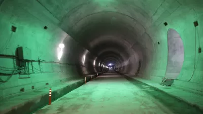 18.3.2024 - predor Karavanke - dogodek ob preboju vzhodne cevi avtocestnega predora Karavanke, nagovor bo imel predsednik vlade Robert Golob, dogodka se bo udeležila tudi ministrica za infrastrukturo Alenka BratušekFoto: Luka Cjuha