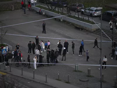 Policija - simbolična fotografijauboj - umor06.03.2026 Brnik - Streljanje policistov na storilca z nožem - Fužine - napad na policiste Foto: Nik Erik Neubauer / Foto: 