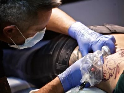 1. Tatoo konvencija v Celju 2011 - tetoviranje in piearcing  //FOTO: Jaka Adamič