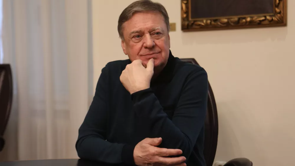 - 29.02.2024 &ndash; Zoran Janković, ljubljanski župan MOL - Mestna občina Ljubljana//FOTO: Tomaž Skale