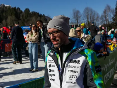 - Luka Steiner, predsednik SZS,- 07.03.2026. - 65. Pokal Vitranc, tekma v veleslalomu za Svetovni pokal.//FOTO: Bojan Velikonja