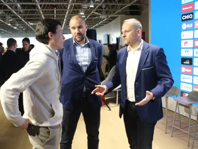 18.3.2026 - Anovinarska konferenca, na kateri bodo člani organizacijskega komiteja Planica predstavili vse podrobnosti organizacije leto&scaron;njega finala svetovnega pokala.Foto: Luka Cjuha