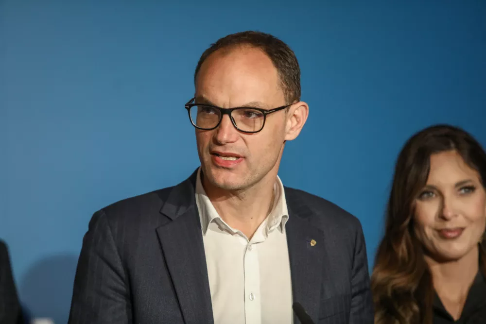 Anže LogarDemokrati Anžeta Logarja22.3.2026 - volitve v državni zbor 2026 - parlamentarne volitve 2026 - Foto: Luka Cjuha / Foto: Luka Cjuha