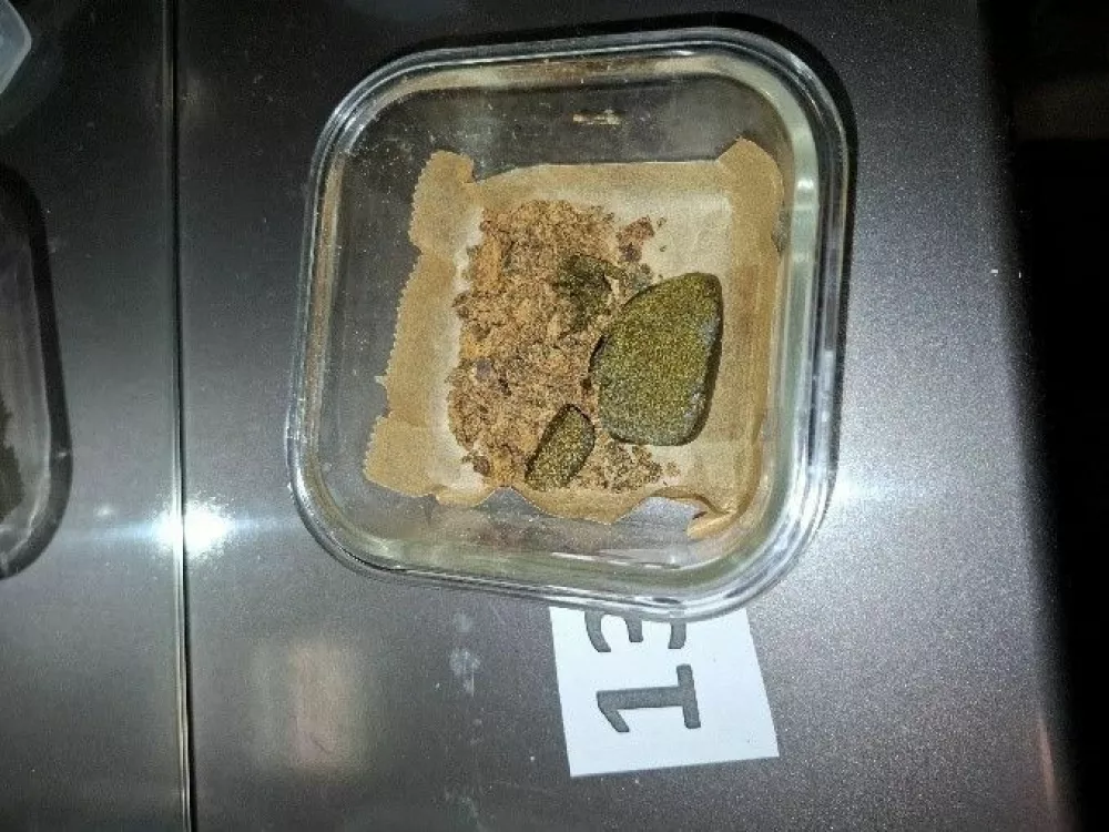 Ljubljanski policisti so v hi&scaron;nih preiskavah zasegli različne proizvode z vsebnostjo prepovedanih drog.