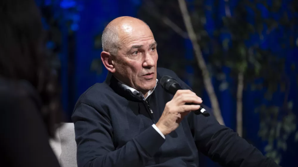 Janez Jan&scaron;aVOLITVE 202628.02.2026 Pogovorni večer v organizaciji SDS Koalicija z volivci - Kulutrni dom GrosupljeFOTO: Nik Erik Neubauer