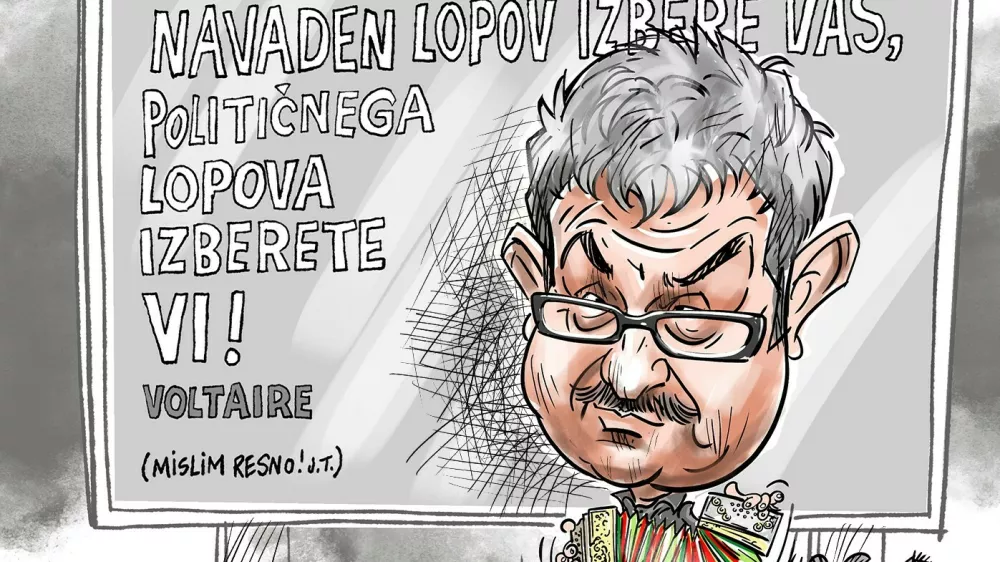 ilustracija Jože Trobec / Foto: Jože Trobec