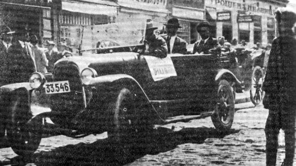 Politična kampanja leta 1920 / Foto: Wikipedia