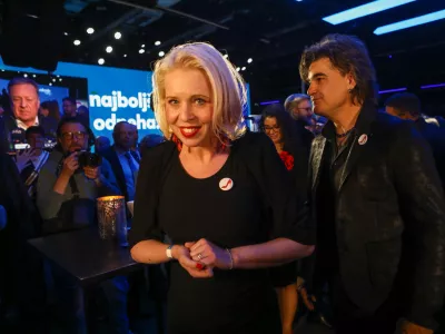 Ur&scaron;ka Klakočar22.3.2026 - volitve v državni zbor 2026 - parlamentarne volitve 2026 - SvobodaFoto: Luka Cjuha