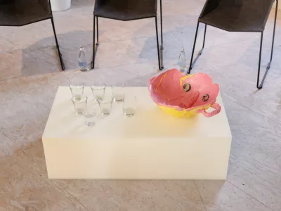 Ljubljana, Muzej za arhitekturo in oblikovanje.Predstavitev razstave House of Creatures, ki bo del letosnjega Milanskega tedna oblikovanja.