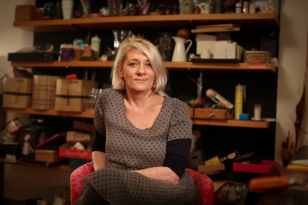 - 18.02.2016 - Barbara Stupica - scenografinja, kostumografinja in oblikovalka  //FOTO: Bojan Velikonja