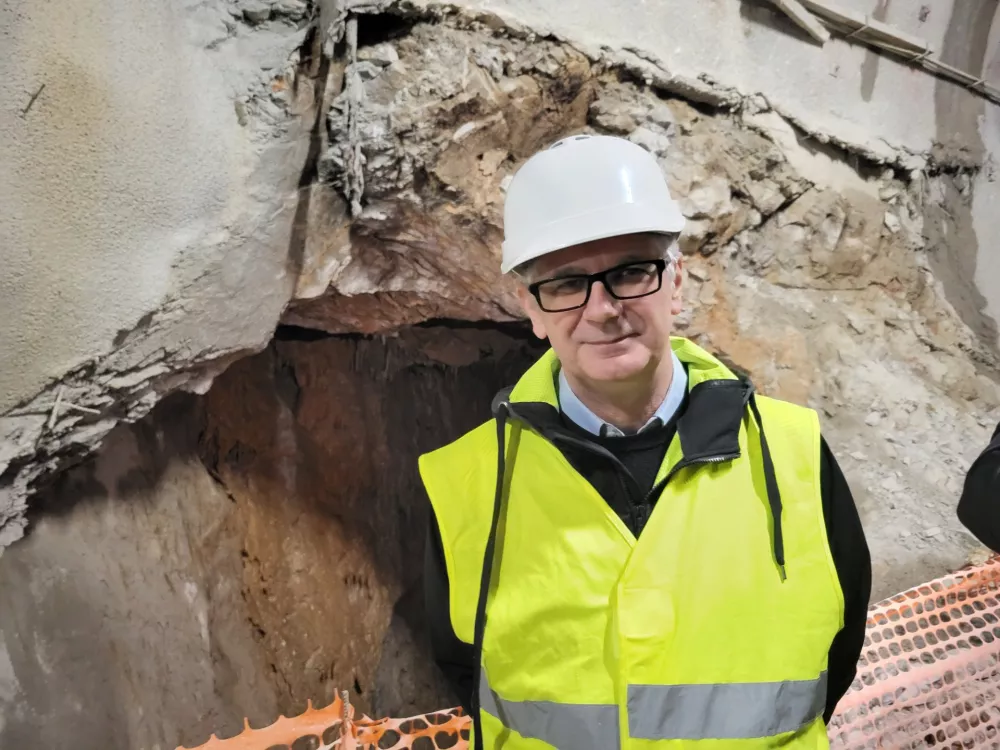 Matej Oset, predsednik uprave 2TDK / Foto: Katja Gle&scaron;čič