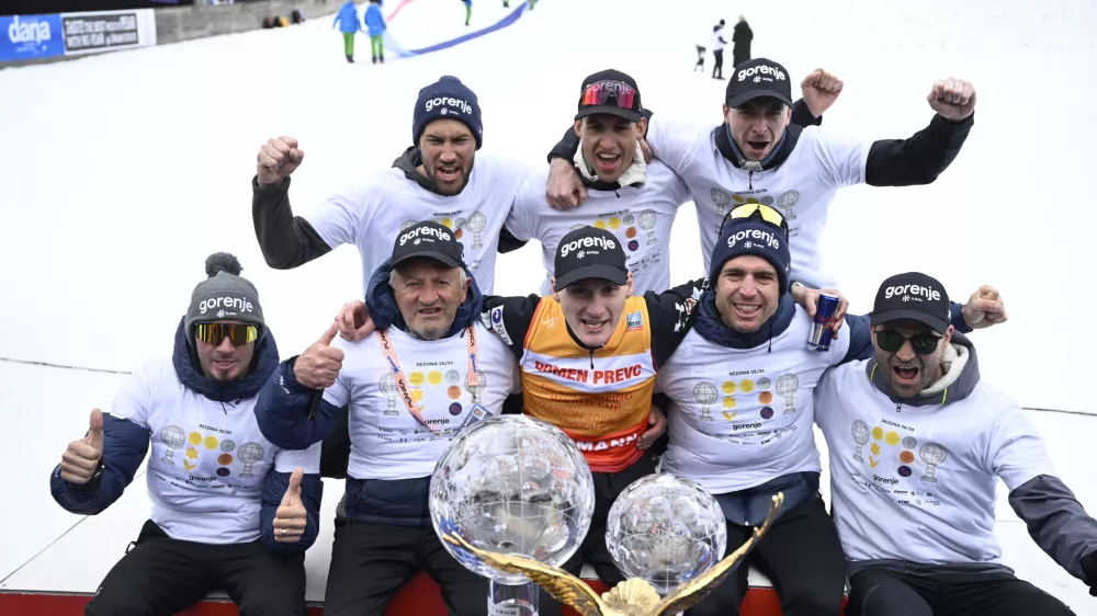 Domen Prevc29.03.2026 - Planica - zaključek svetovnega pokala v smučarskih skokih - poleti - smučarski skokiFoto: Nik Erik Neubauer
