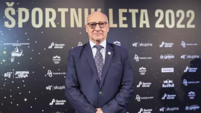 Bogdan Gabrovec, predsednik OKS v odhajanju - 13.12.2022 - Razglasitev &Scaron;portnik leta 2022 v organizaciji Dru&scaron;tva &scaron;portnih novinarjev Slovenije - priznanja za najbolj&scaron;ega &scaron;portnika in &scaron;portnico ter najbolj&scaron;o ekipo iztekajočega se leta. //FOTO: Jaka Gasar