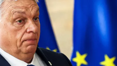 Hungarian Prime Minister Viktor Orban arrives for a European Union leaders' summit in Brussels, Belgium, March 19, 2026. REUTERS/Yves Herman