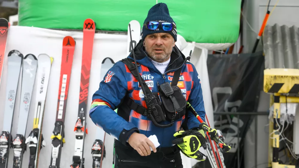 Vedran Pavlek01.03.2025 - Audi FIS svetovni pokal v alpskem smučanju Kranjska GoraFoto: Luka Cjuha