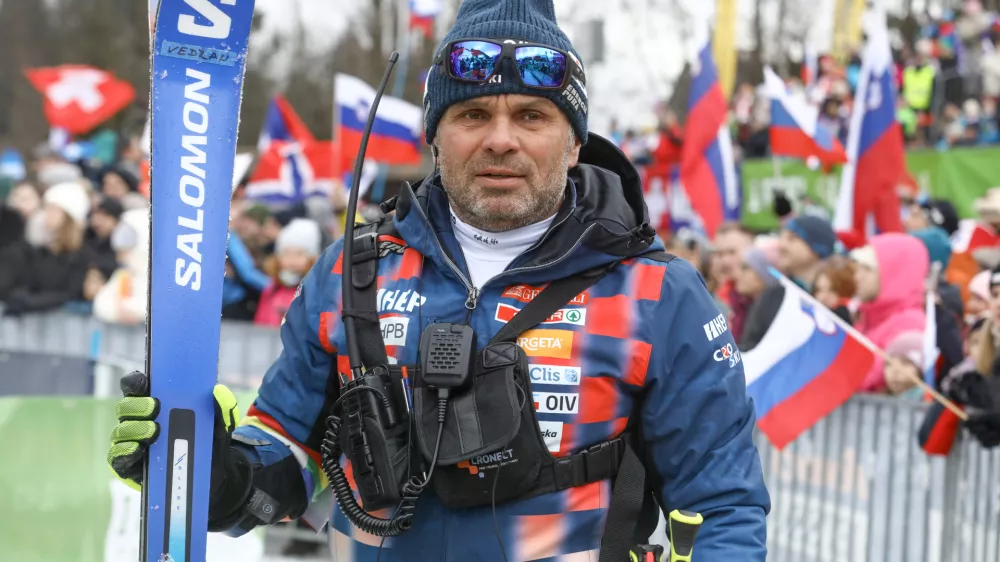 Vedran Pavlek01.03.2025 - Audi FIS svetovni pokal v alpskem smučanju Kranjska GoraFoto: Luka Cjuha
