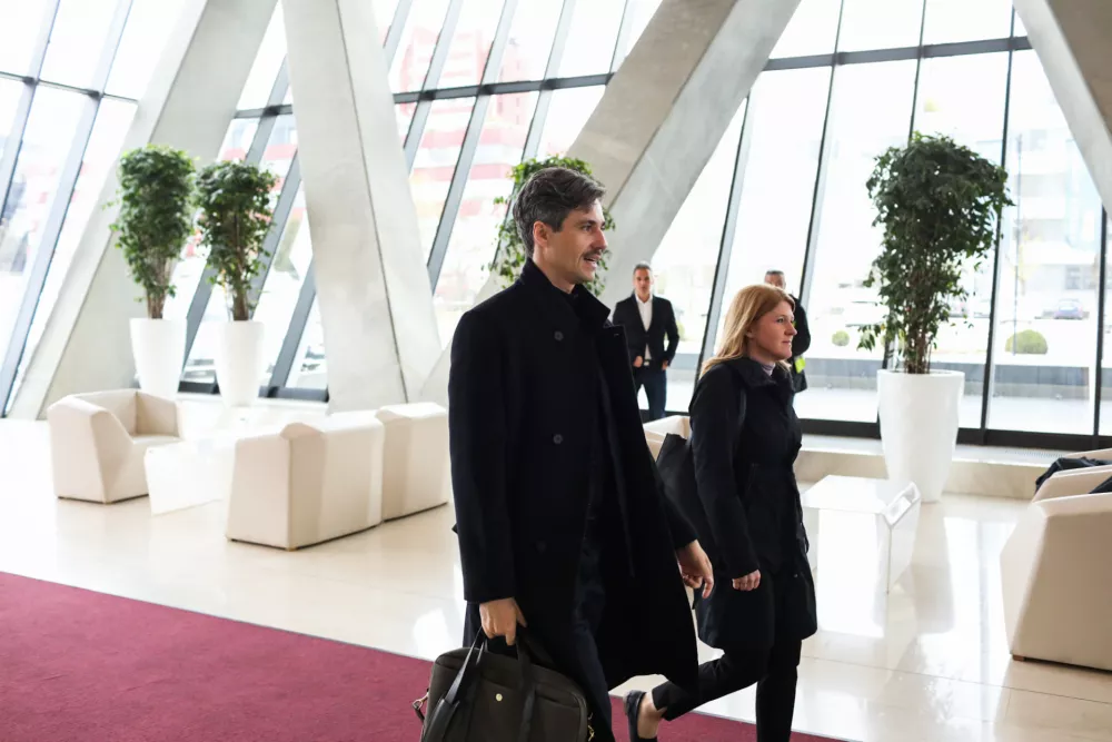 27.03.2026. Začetek pogovorov o možni koaliciji. Foto: Bojan Velikonja