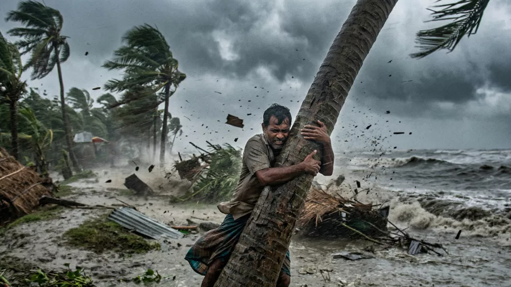 Ilustrativna slika, generirana s pomočjo umetne inteligence. Večina resničnih fotografij iz tistega časa je namreč preveč grozljivih, da bi jih lahko objavili. / Foto: Google Gemini
