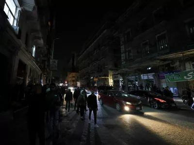 Shops are closed after Egyptian Prime Minister Mostafa Madbouly confirmed that all commercial establishments including malls, shops, and restaurants will close at 9:00 PM for one month to conserve electricity, in Cairo, Egypt, March 28, 2026. The measure aims to cut usage amid a shortage of petroleum products as the U.S.-Israeli conflict with Iran continues. REUTERS/Mohamed Abd El Ghany