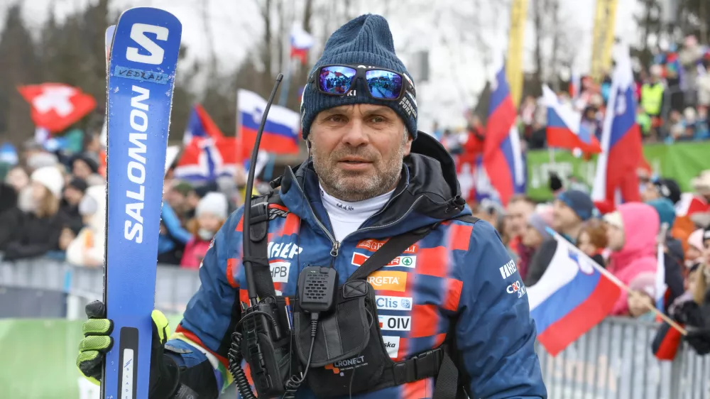 Vedran Pavlek01.03.2025 - Audi FIS svetovni pokal v alpskem smučanju Kranjska GoraFoto: Luka Cjuha
